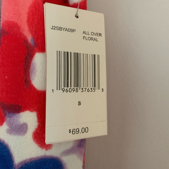 Juicy Couture woman’s floral Terry cloth pants joggers size Small - Picture 3 of 7